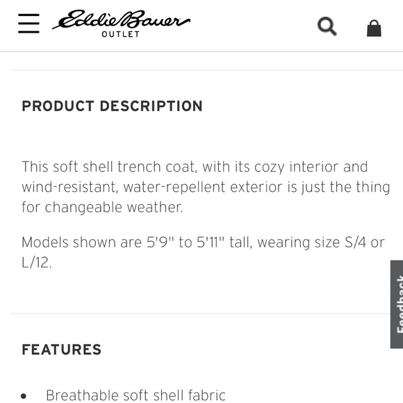 🚚MOVING SALE🚚 EUC Eddie Bauer | Rocky Pass Trench Coat ✨MOST OFFERS ACCEPTED✨ - Picture 9 of 11